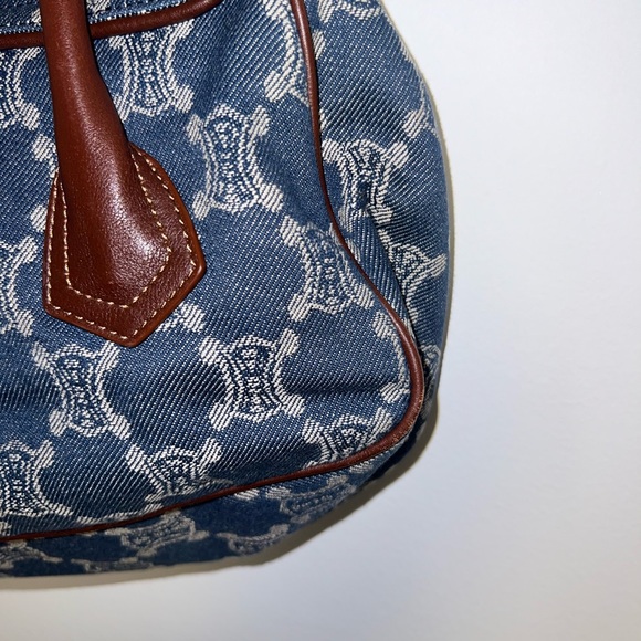 Celine Macadam Printed Denim Bag - Picture 8 of 15